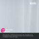 Штора для ванны Iddis Decor 2000х1800 мм полиэстер белая (DL01P18i11)