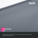 Штора для ванны Iddis 2000х1800 мм полиэстер серая (BS01P18i11)