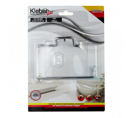 Держатель для туалетной бумаги Kleber Lite металл хром (KLE-LT016/8497) Держатель для туалетной бумаги Kleber Lite металл хром (KLE-LT016/8497)