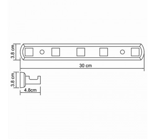 Вешалка для ванной WasserKraft Lippe K-6500 5 крючков на шуруп металл хром (K-6575) Вешалка для ванной WasserKraft Lippe K-6500 5 крючков на шуруп металл хром (K-6575)