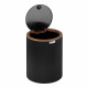Ведро для мусора Fixsen Black Boom FX-411-6 с крышкой 5 л пластик черное