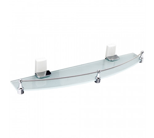 Полка для ванной WasserKraft Leine K-5000 WHITE 125х500х70 мм стекло/металл хром/белая (K-5044W) Полка для ванной WasserKraft Leine K-5000 WHITE 125х500х70 мм стекло/металл хром/белая (K-5044W)