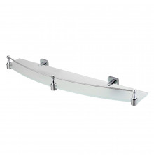 Полка для ванной WasserKraft Dill K-3900 132х500х42 мм стекло/металл хром (K-3944)