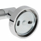 Полка для ванной Fora Long 600х157х65 мм стекло/металл хром (L03460M/1329)