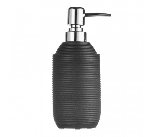 Дозатор для мыла Fora Twister Black настольный полирезин черный (For-TWR021BL) Дозатор для мыла Fora Twister Black настольный полирезин черный (For-TWR021BL)