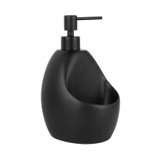 Дозатор для мыла WasserKraft K-8099Black настольный полирезин черный (K-8099BLACK)