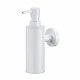 Дозатор для мыла WasserKraft с держателем металл белый (K-1399W)