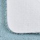 Коврик для ванной голубой 57х55 см WasserKraft Kammel (BM-8344)