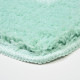 Коврик для ванной зеленый 90х60 см WasserKraft Lippe (BM-6516)