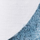 Коврик для ванной голубой 100х60 см WasserKraft Dill (BM-3946)