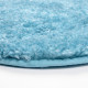Коврик для ванной голубой 57х55 см WasserKraft Wern (BM-2594)