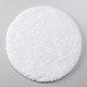 Коврик для ванной белый 60х60 см WasserKraft Dill (BM-3910)