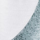 Коврик для ванной голубой 60х60 см WasserKraft Dill (BM-3922)