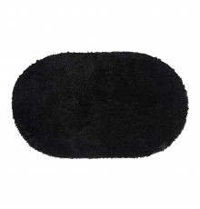 Коврик для ванной черный 100х60 см WasserKraft Dill (BM-3941)