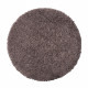 Коврик для ванной коричневый 60х60 см WasserKraft Dill (BM-3924)