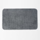 Коврик для ванной серый 75х45 см WasserKraft Vils (BM-1061)
