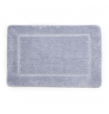Коврик для ванной серый 90х60 см WasserKraft Lopau (BM-6011)