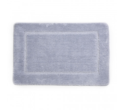 Коврик для ванной серый 90х60 см WasserKraft Lopau (BM-6011) Коврик для ванной серый 90х60 см WasserKraft Lopau (BM-6011)