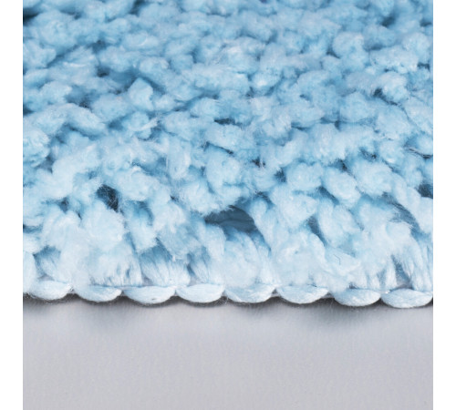 Коврик для ванной голубой 100х60 см WasserKraft Dill (BM-3946)