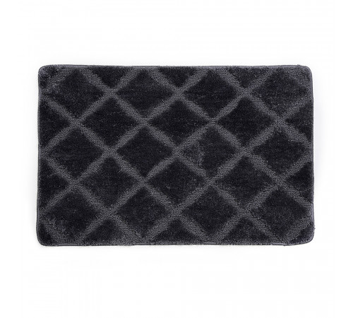 Коврик для ванной серый 90х60 см WasserKraft Lippe (BM-6512) Коврик для ванной серый 90х60 см WasserKraft Lippe (BM-6512)