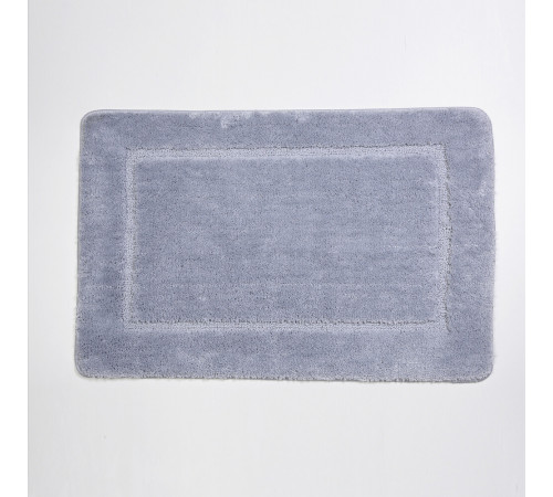 Коврик для ванной серый 90х60 см WasserKraft Lopau (BM-6011) Коврик для ванной серый 90х60 см WasserKraft Lopau (BM-6011)