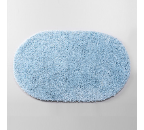 Коврик для ванной голубой 100х60 см WasserKraft Dill (BM-3946)