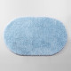 Коврик для ванной голубой 100х60 см WasserKraft Dill (BM-3946)