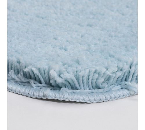 Коврик для ванной голубой 57х55 см WasserKraft Kammel (BM-8344) Коврик для ванной голубой 57х55 см WasserKraft Kammel (BM-8344)