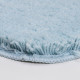 Коврик для ванной голубой 57х55 см WasserKraft Kammel (BM-8344)