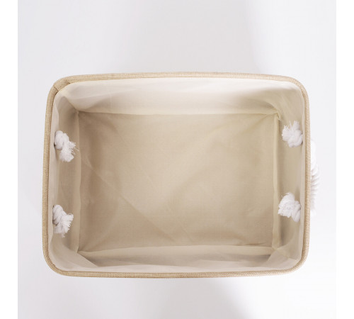Корзина WasserKraft Aisch 360х260х160 мм 15 л бежевая (WB-550-M) Корзина WasserKraft Aisch 360х260х160 мм 15 л бежевая (WB-550-M)
