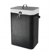 Корзина для белья WasserKraft Nuthe 400х595х300 мм 71,4 л коричневая (WB-910-L)