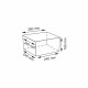 Корзина WasserKraft Dinkel 260х260х160 мм 10 л коричневая (WB-580-S)
