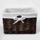Корзина WasserKraft Alme 350х350х200 мм 24,5 л коричневая (WB-150-L)