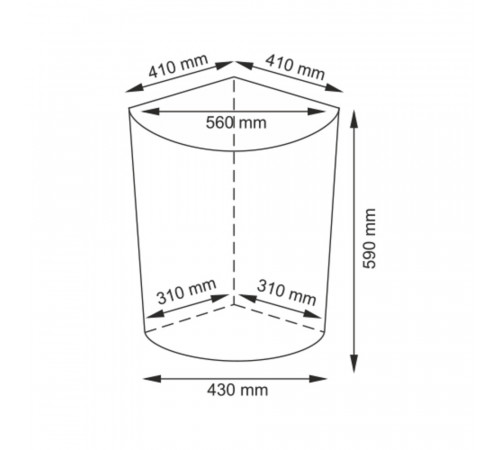 Корзина для белья WasserKraft Salm 410х410х590 мм 68,7 л коричневая (WB-270-L) Корзина для белья WasserKraft Salm 410х410х590 мм 68,7 л коричневая (WB-270-L)