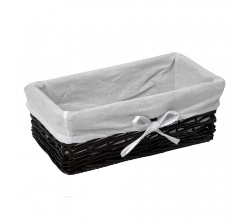 Корзина WasserKraft Lossa 310х150х100 мм 4,7 л коричневая (WB-120-S) Корзина WasserKraft Lossa 310х150х100 мм 4,7 л коричневая (WB-120-S)