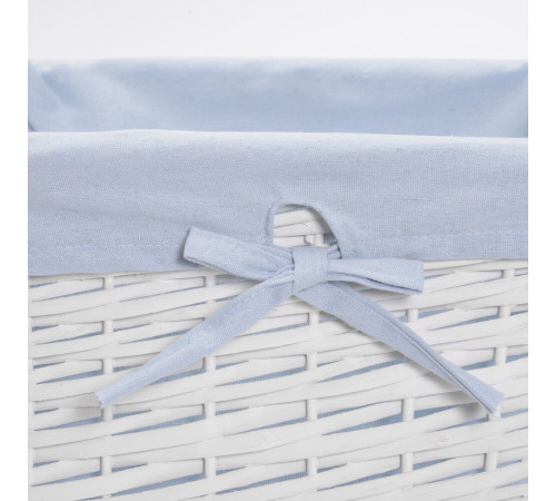 Корзина WasserKraft Lopau 360х360х280 мм 35 л белая (WB-320-L) Корзина WasserKraft Lopau 360х360х280 мм 35 л белая (WB-320-L)