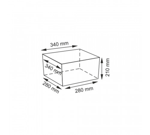 Корзина WasserKraft Kammel 340х340х210 мм 20,5 л бежевая (WB-180-M) Корзина WasserKraft Kammel 340х340х210 мм 20,5 л бежевая (WB-180-M)
