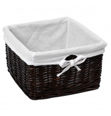 Корзина WasserKraft Alme 350х350х200 мм 24,5 л коричневая (WB-150-L)
