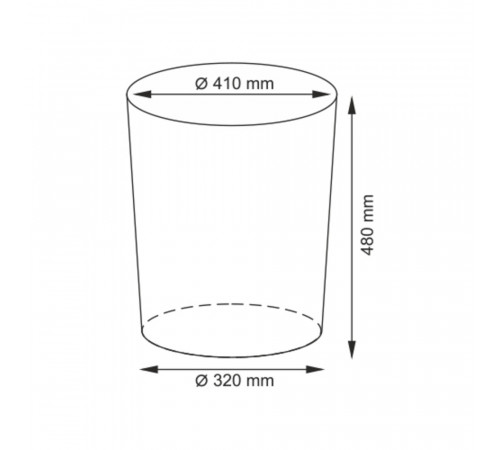 Корзина для белья WasserKraft Leine 410х410х480 мм 51,6 л коричневая (WB-350-M) Корзина для белья WasserKraft Leine 410х410х480 мм 51,6 л коричневая (WB-350-M)