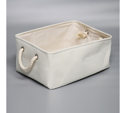 Корзина WasserKraft Weida 310х210х130 мм 8,5 л бежевая (WB-310-S) Корзина WasserKraft Weida 310х210х130 мм 8,5 л бежевая (WB-310-S)