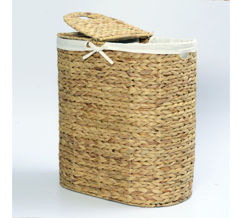 Корзина для белья WasserKraft Dill 330х580х610 мм 87,1 л светло-коричневая (WB-610-L) Корзина для белья WasserKraft Dill 330х580х610 мм 87,1 л светло-коричневая (WB-610-L)