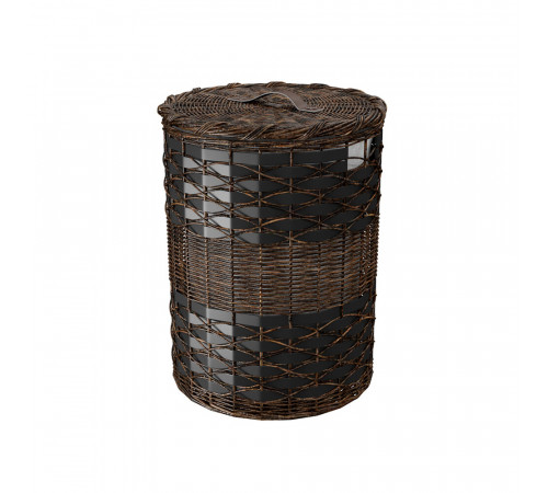 Корзина для белья WasserKraft Bever 360х280х480 мм 105,8 л коричневая (WB-240-M) Корзина для белья WasserKraft Bever 360х280х480 мм 105,8 л коричневая (WB-240-M)