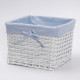 Корзина WasserKraft Lopau 360х360х280 мм 35 л белая (WB-320-L)