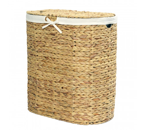 Корзина для белья WasserKraft Dill 330х580х610 мм 87,1 л светло-коричневая (WB-610-L) Корзина для белья WasserKraft Dill 330х580х610 мм 87,1 л светло-коричневая (WB-610-L)