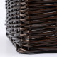 Корзина WasserKraft Alme 350х350х200 мм 24,5 л коричневая (WB-150-L)
