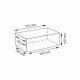 Корзина WasserKraft Lossa 310х150х100 мм 4,7 л коричневая (WB-120-S)