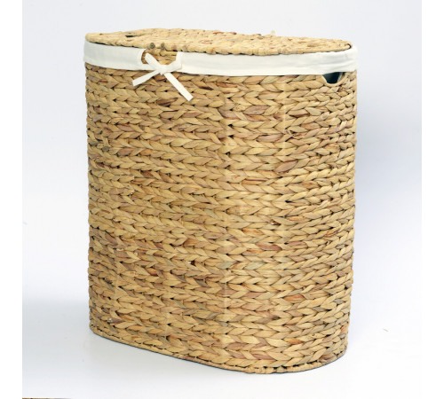 Корзина для белья WasserKraft Dill 330х580х610 мм 87,1 л светло-коричневая (WB-610-L) Корзина для белья WasserKraft Dill 330х580х610 мм 87,1 л светло-коричневая (WB-610-L)