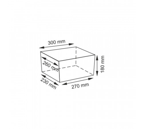 Корзина WasserKraft Berkel 300х260х180 мм 15,3 л коричневая (WB-480-S) Корзина WasserKraft Berkel 300х260х180 мм 15,3 л коричневая (WB-480-S)