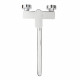 Смеситель для ванны Lavelly White Modern хром/белый однорычажный с длинным изливом с лейкой (623748)