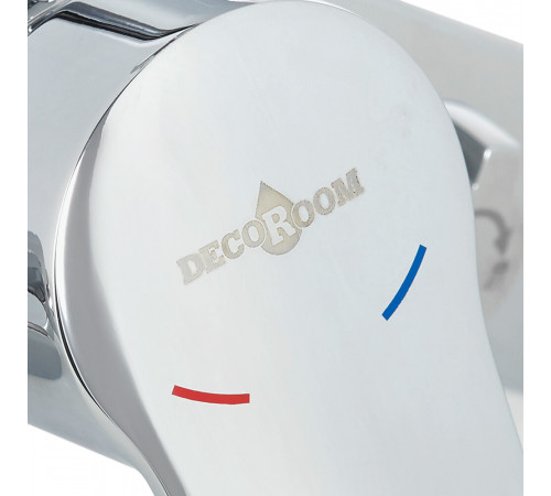 Смеситель для ванны Decoroom DR22 хром однорычажный с коротким изливом с лейкой (DR22036) Смеситель для ванны Decoroom DR22 хром однорычажный с коротким изливом с лейкой (DR22036)